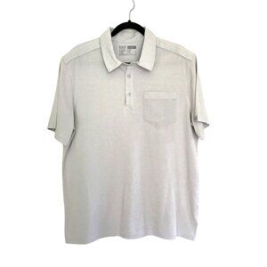 5.11 TACTICAL - MENS LIGHT GREY POLO SHORT SLEEVE SHIRT SIZE LARGE